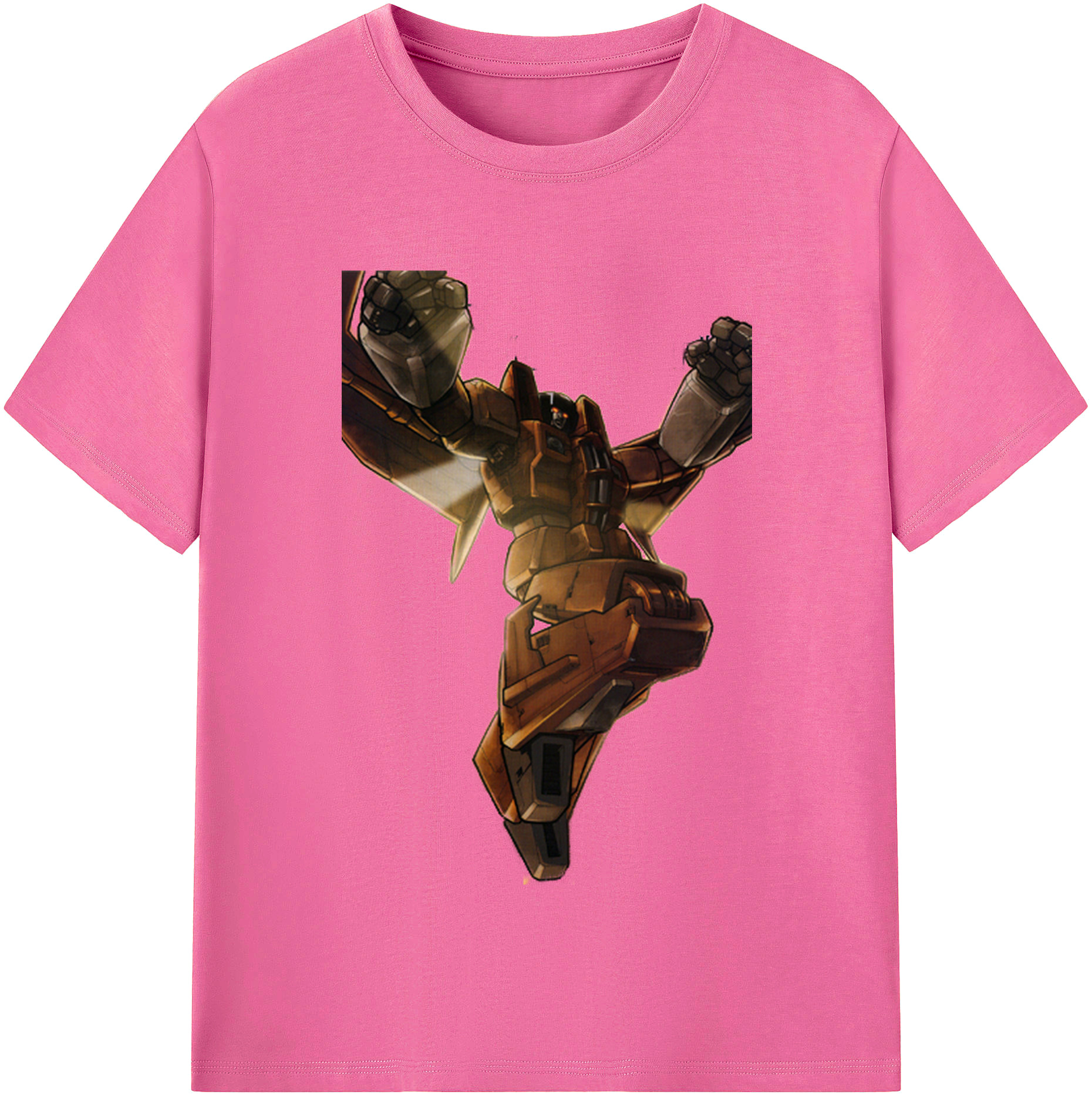 （画像用）  レディースカジュアルプリントTシャツ（綿100％）